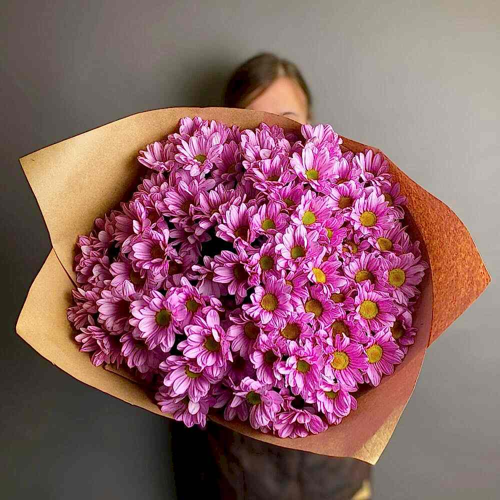 Pembe Papatya Buketi